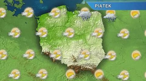 Prognoza pogody na piątek