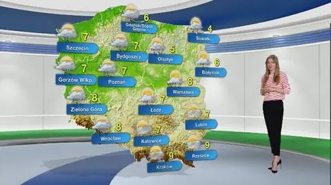 Prognoza pogody na poniedziałek 15.03