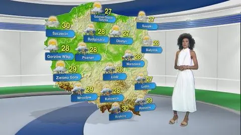 Prognoza pogody na poniedziałek 17.08