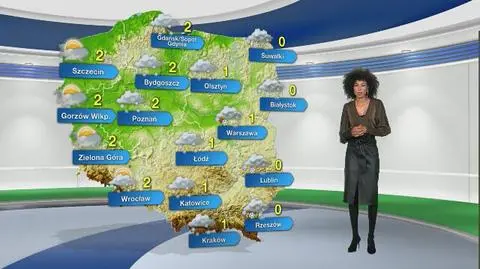Prognoza pogody na poniedziałek 25
