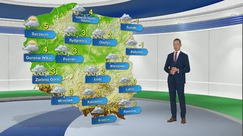 Prognoza pogody na poniedziałek 30