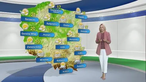Prognoza pogody na poniedziałek 31 maja