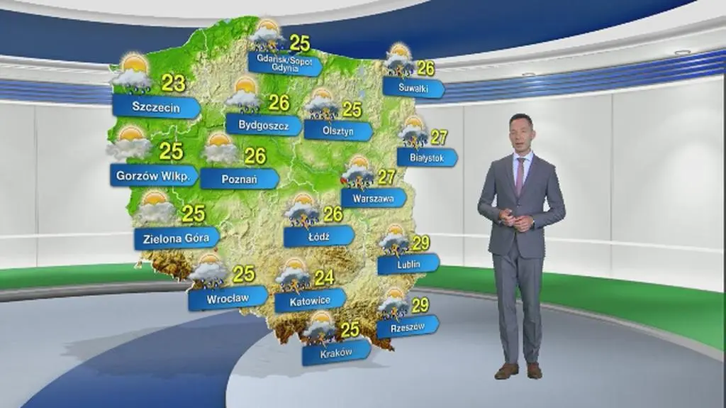 Prognoza pogody na sobotę 31.07