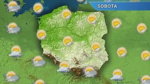 Prognoza pogody na sobotę
