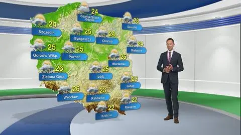 Prognoza pogody na środę 19.08