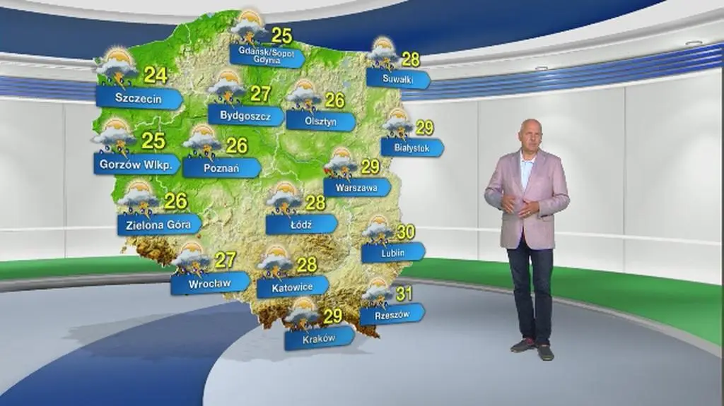 Prognoza pogody na środę 28.07