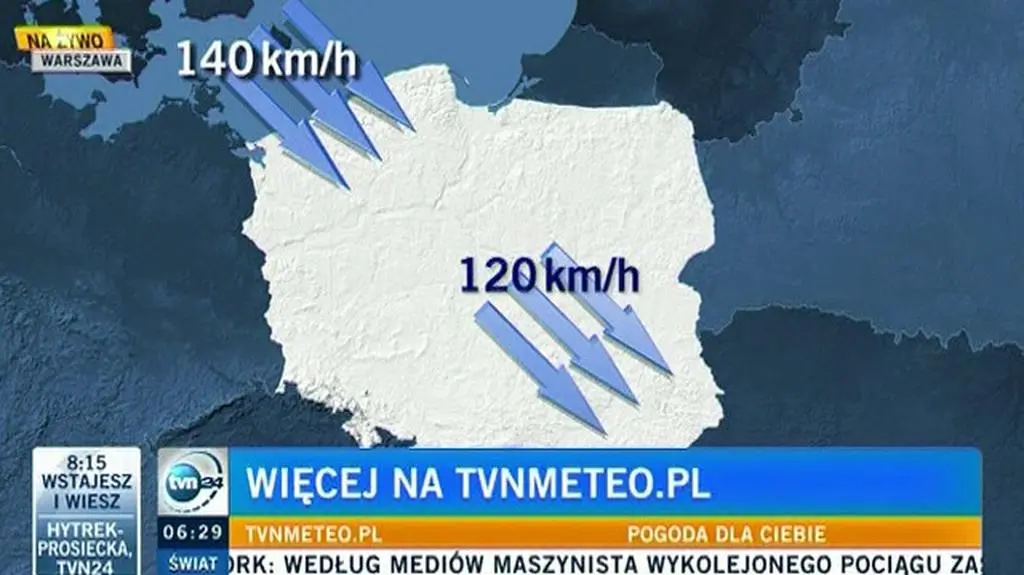 Prognoza pogody na środę i kolejne dni