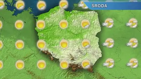 Prognoza pogody na środę 