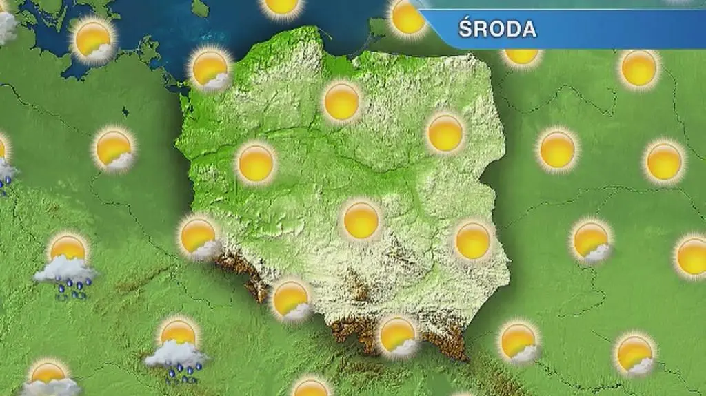 Prognoza pogody na środę