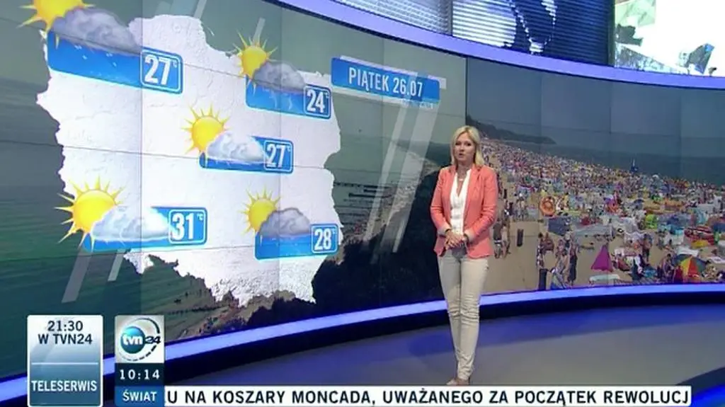 Prognoza pogody na weekend: temperatura sięgnie 36 st