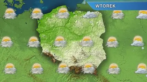 Prognoza pogody na wtorek
