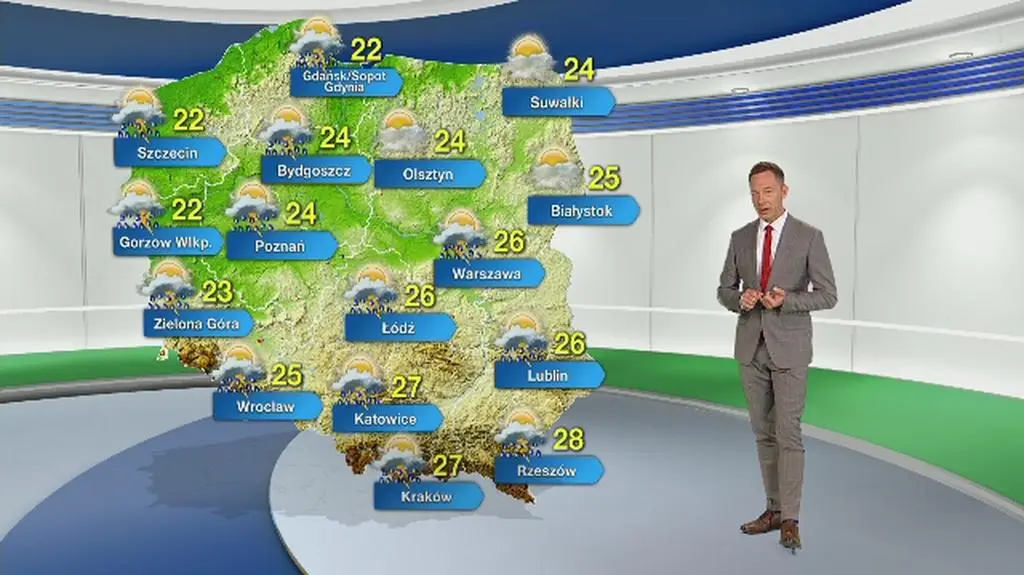 Prognoza pogody na wtorek