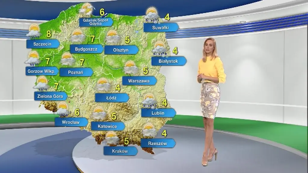 Prognoza pogody na wtorek