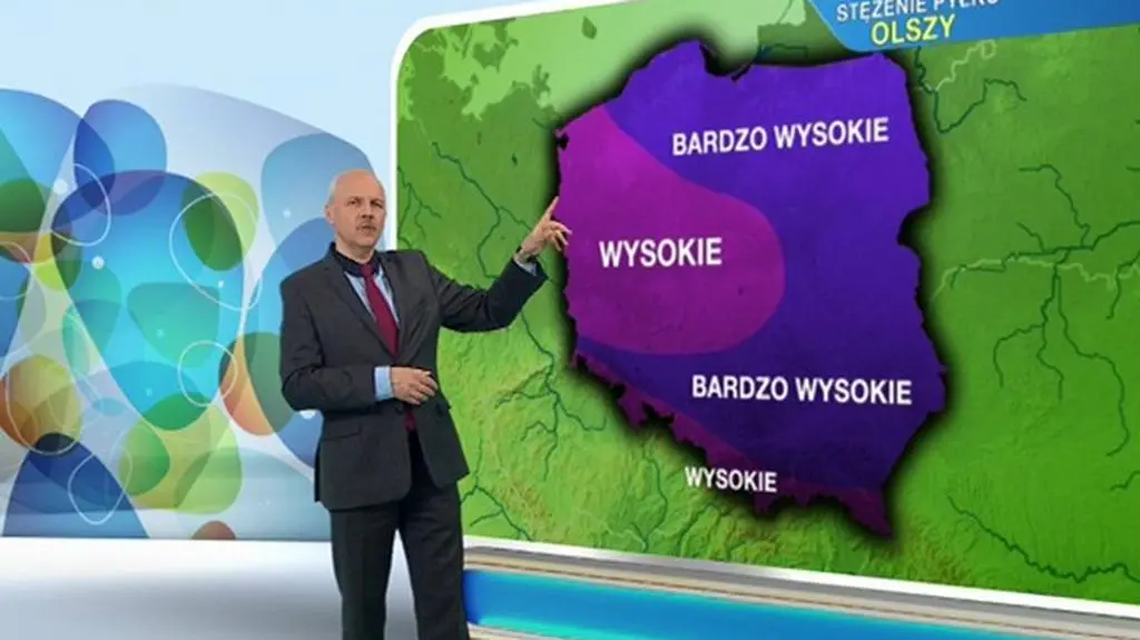 Prognoza pogody TVN Meteo dla alergików