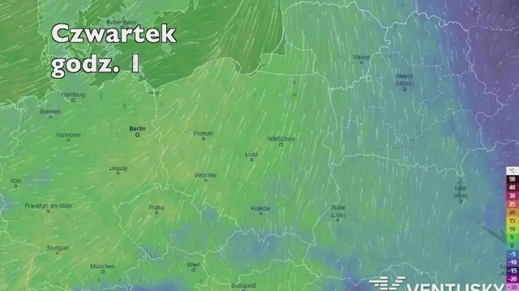 Prognoza temperatury na najbliższe dni