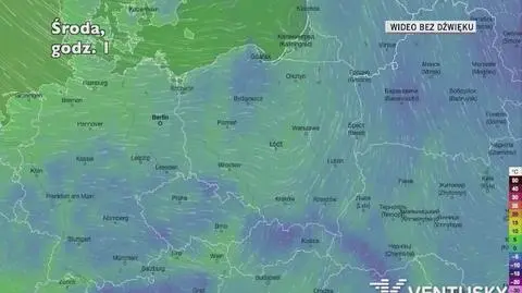Prognozowana temperatura w najbliższych dniach