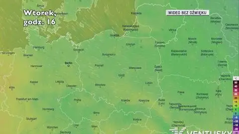 Prognozowana temperatura w najbliższych dniach