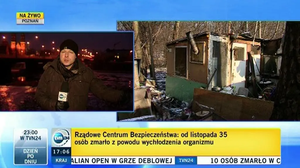 Przybywa ofiar mrozów w Polsce