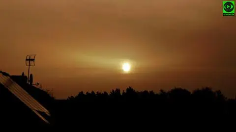 Pył znad Sahary w północnej Polsce