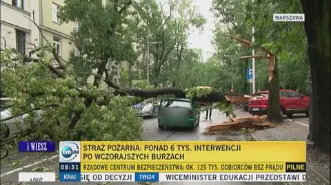 Rzecznik PSP wypowiada się o czwartkowej burzy