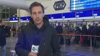 Setki odbiorców bez prądu, problemy na kolei
