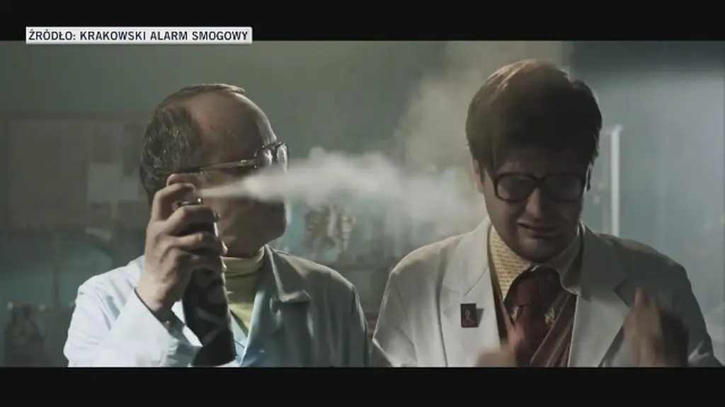 "Smog a człowiek" - edukacyjny spot Krakowskiego Alarmu Smogowego