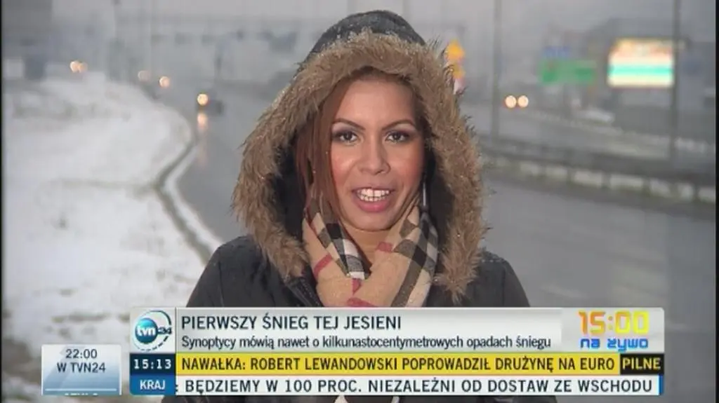 Spadło kilkanaście centymetrów śnieg