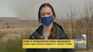 Spłonęło już sześć tysięcy hektarów terenu Biebrzańskiego Parku Narodowego