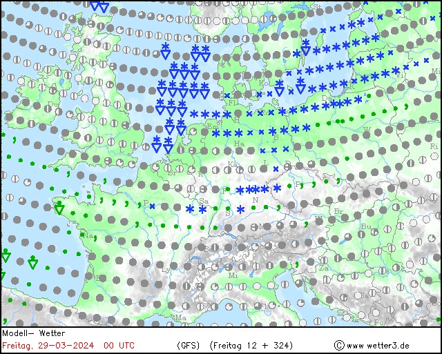 Wkraczający od północy do Polski front atmosferyczny z opadami śniegu 29 marca