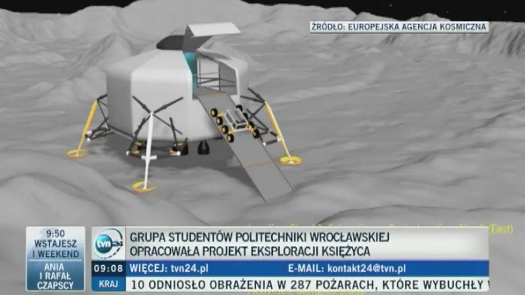 Studenci z Politechniki Wrocławskiej wygrali konkurs organizowany przez Europejską Agencję Kosmiczną