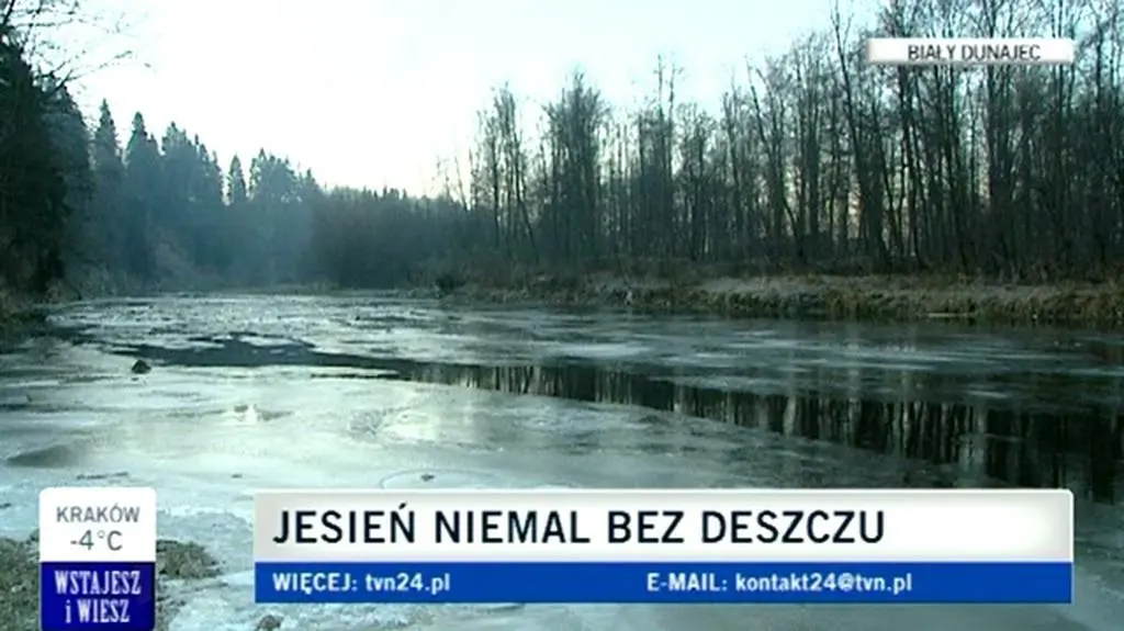 Susza w Polsce, Biały Dunajec (TVN24)