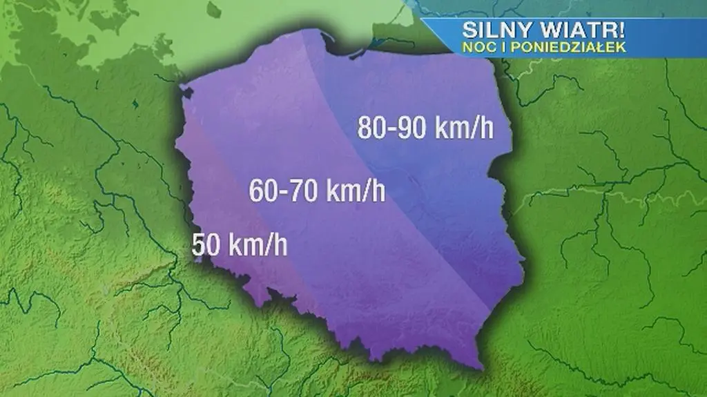 Sytuacja pogodowa w Polsce