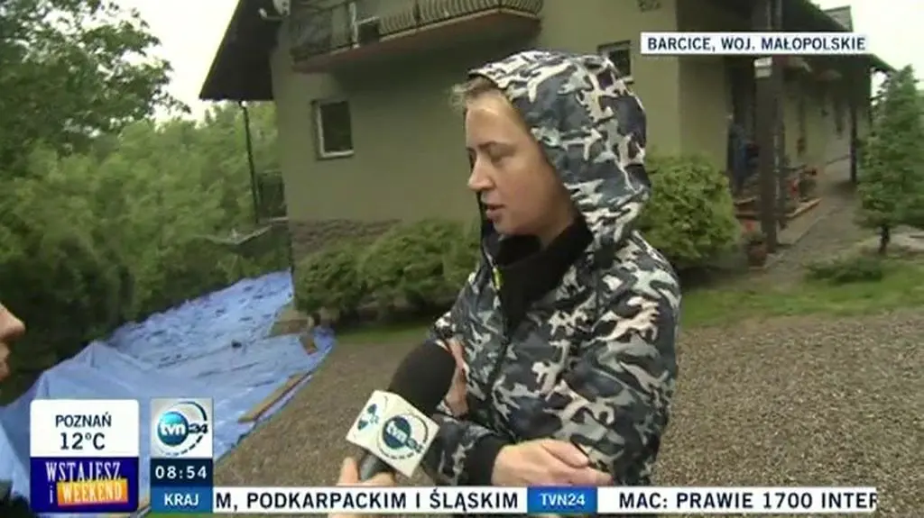 Sytuacja w Barcicach (woj