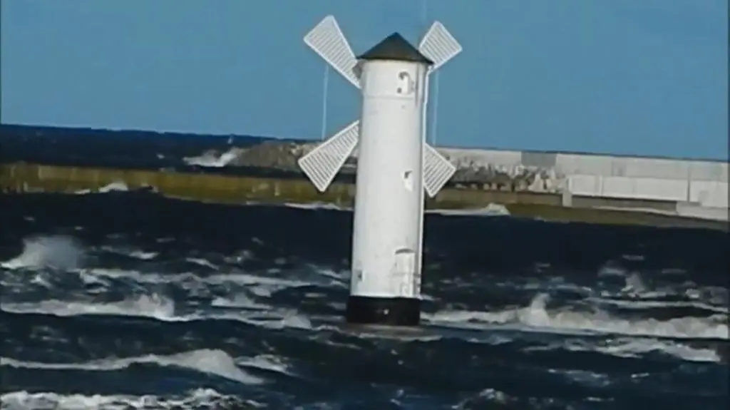 Sztorm w Świnoujściu (eswinoujscie