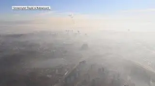 Tak wygląda smog z lotu ptaka (Uniwersytet Śląski w Katowicach)