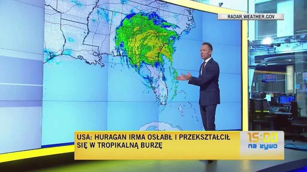 Tomasz Wasilewski o huraganie Irma