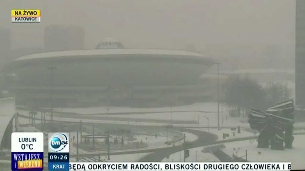 Tomasz Wasilewski przedstawia wielkanocną prognozę pogody (TVN24)