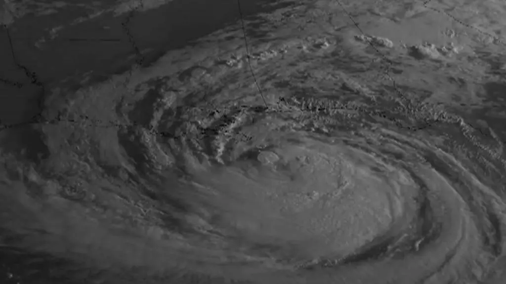 Uderzenie Isaaca w Luizjanę (NOAA)