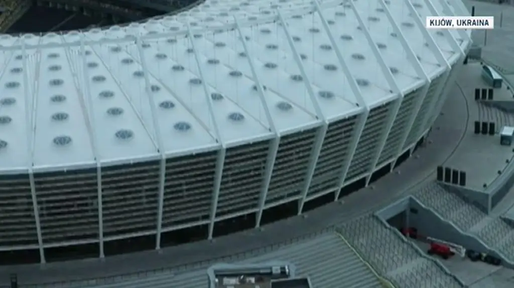 Ukraińskie stadiony na Euro (TVN24)