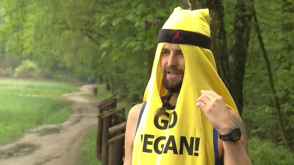 Veganowy Pan Banan o swojej życiowej pasji 