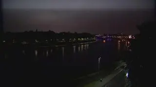 W Krakowie burze urządziły prawdziwy spektakl