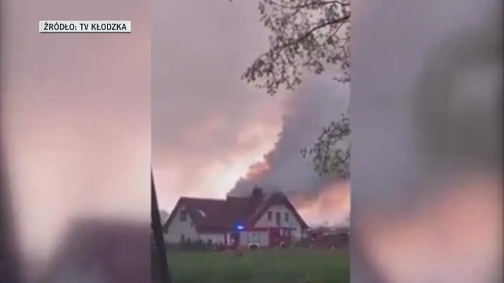 W miejscowości Szczytna zapalił się dom