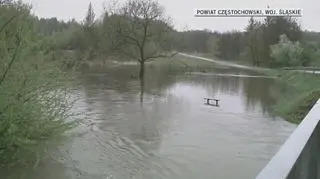 W powiecie częstochowskim pogotowie przeciwpowodziowe