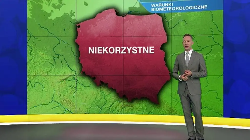 Warunki biometeo na niedzielę 25