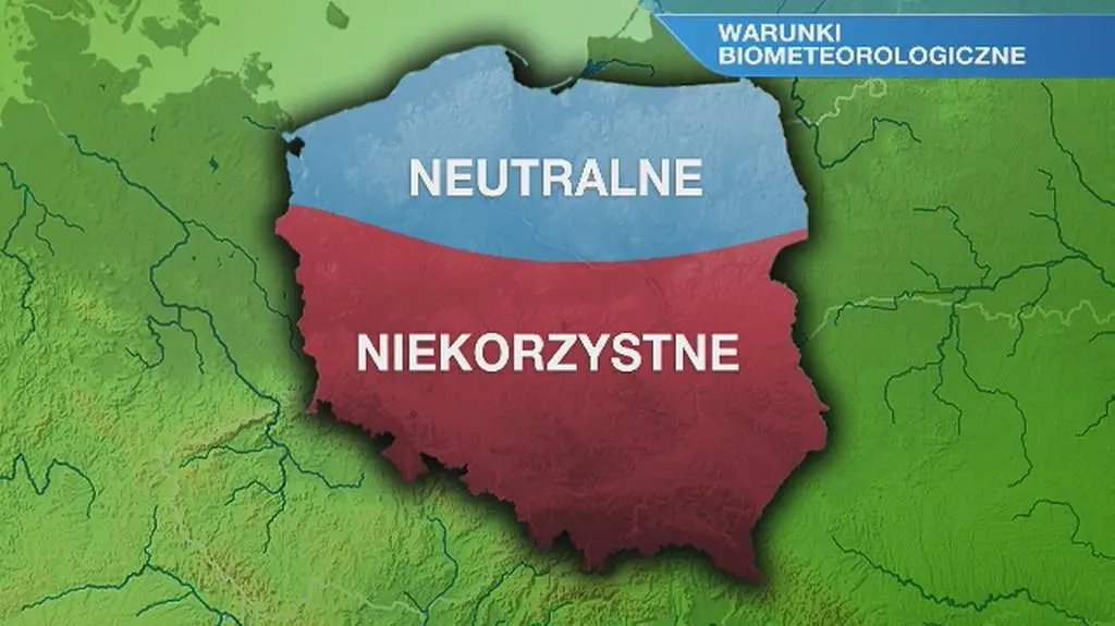 Warunki biometeo na wtorek
