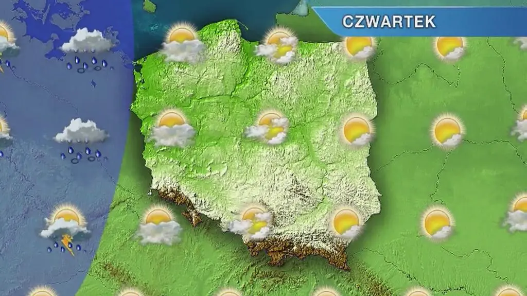 Warunki biometeo w czwartek