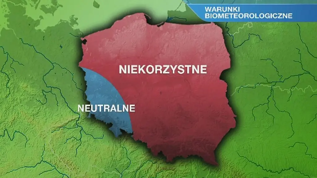 Warunki biometeo w czwartek