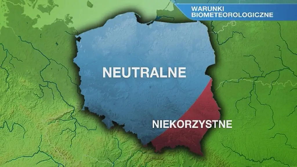 Warunki biometeo w czwartek