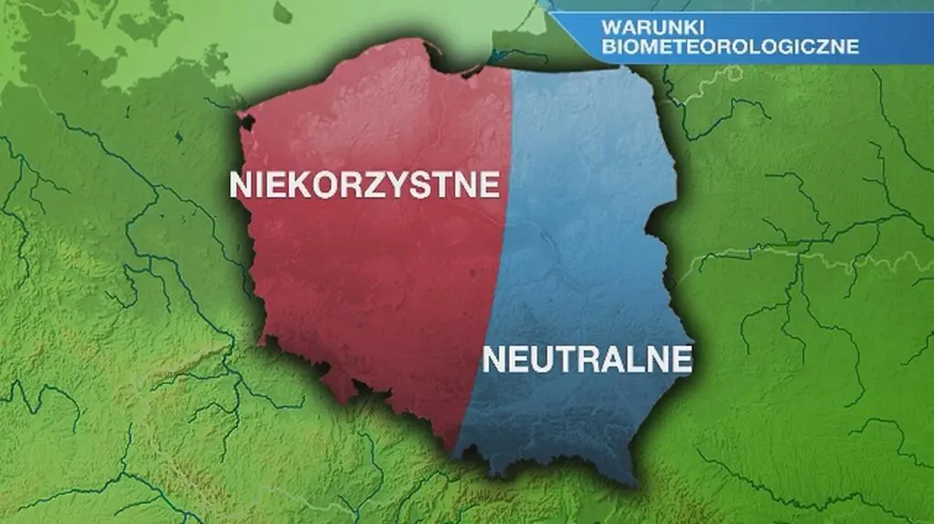 Warunki biometeo w niedzielę 1