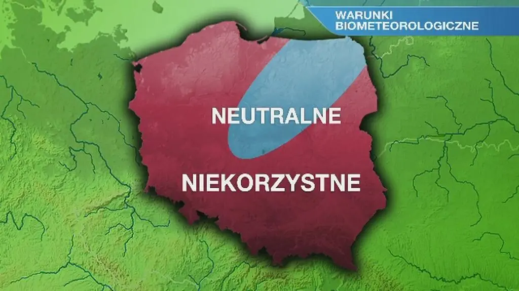 Warunki biometeo w niedzielę